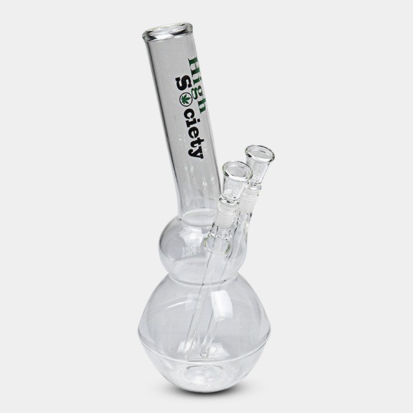 Visualizzazione Bong di Cristal con Doble Cazoleta - GB The Green Brand