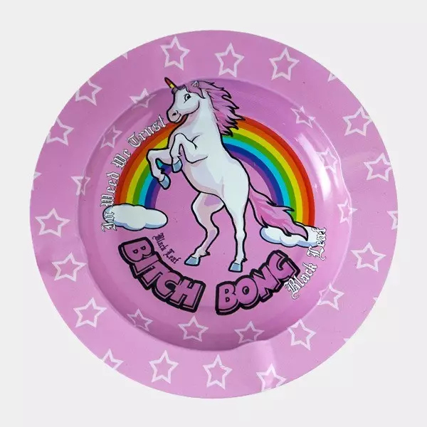 Posacenere in metallo Marijuana