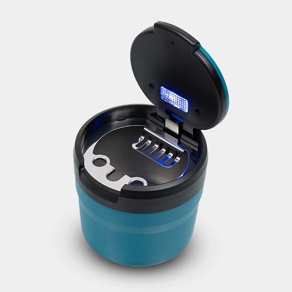 Posacenere Portatile per Auto con LED- GB The Green Brand