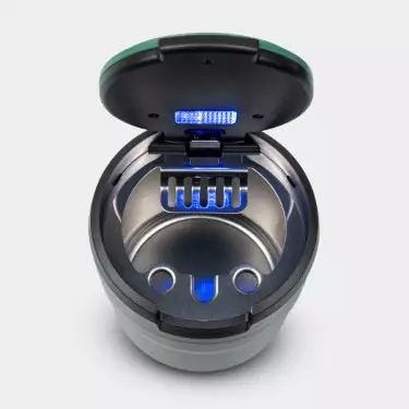 Posacenere Portatile per Auto con LED- GB The Green Brand