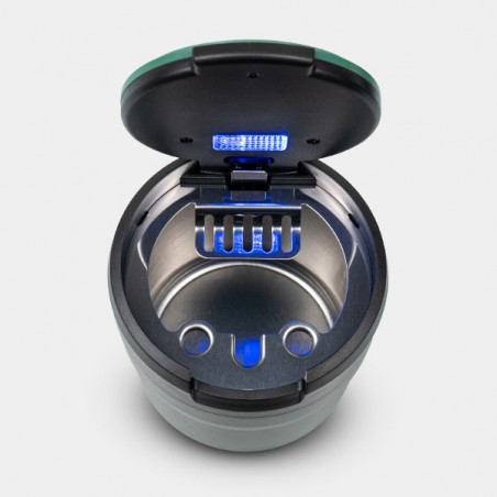 Posacenere Portatile per Auto con LED- GB The Green Brand
