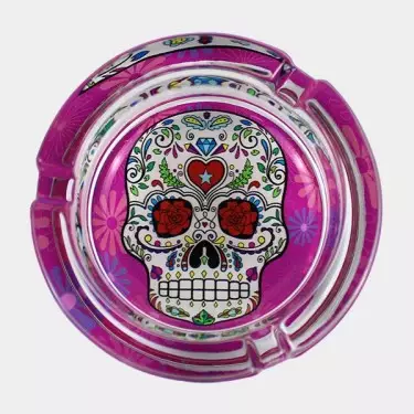 Posacenere in vetro vari design e colorazioni disponibili GB
