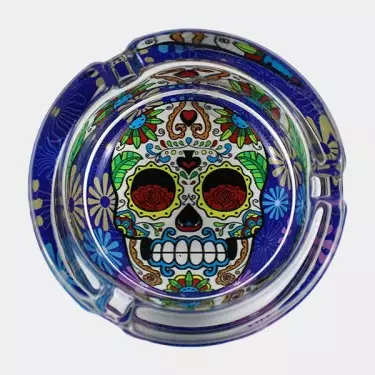 Posacenere in vetro vari design e colorazioni disponibili GB