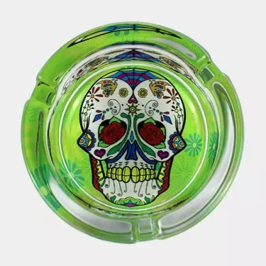 Posacenere in vetro vari design e colorazioni disponibili GB