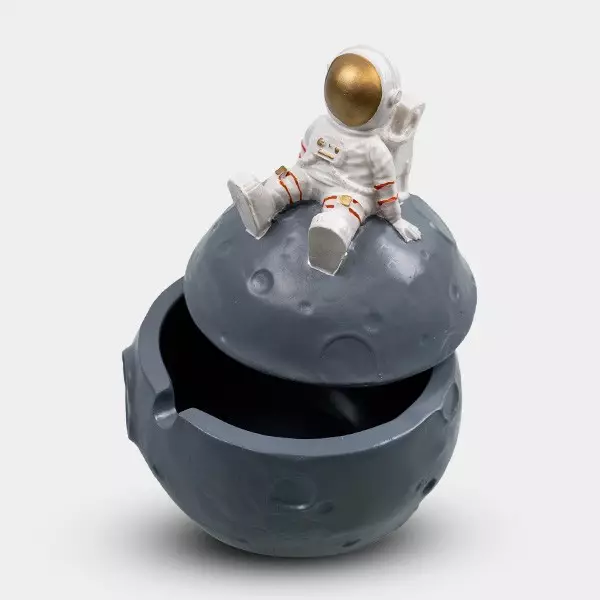 Visualizzazione Posacenere ASHtronauta Luna Piena - GB The Green Brand