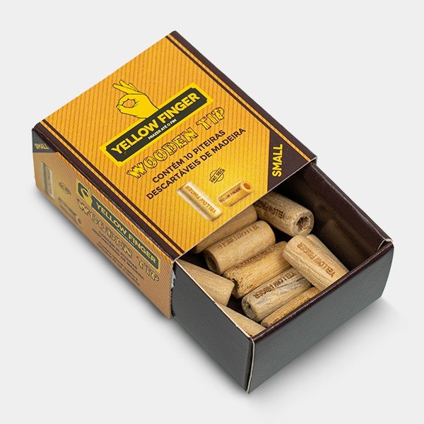Filtri di Legno Piccoli Yellow Finger