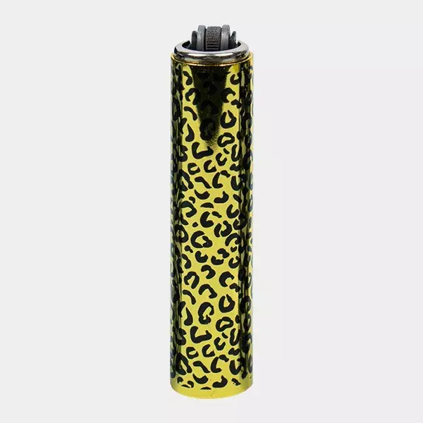 Clipper Mini Custodia di Metallo Animal Print