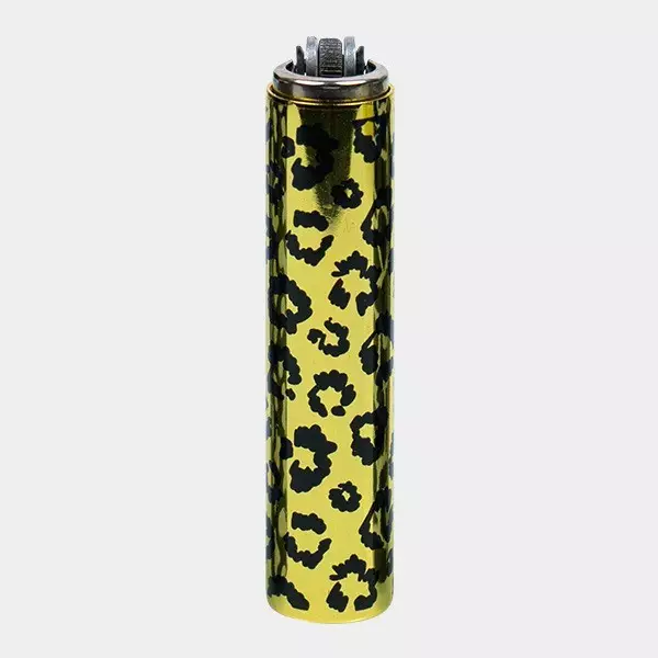 Clipper Mini Custodia di Metallo Animal Print