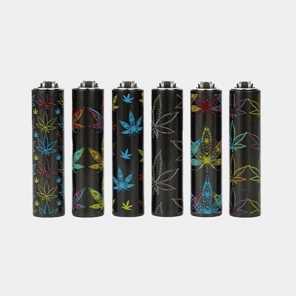Visualizzazione Clipper Mini cover in metallo fogli neon