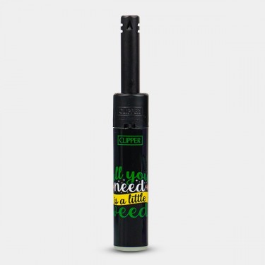 Accendino Clipper Minitube Little Weed