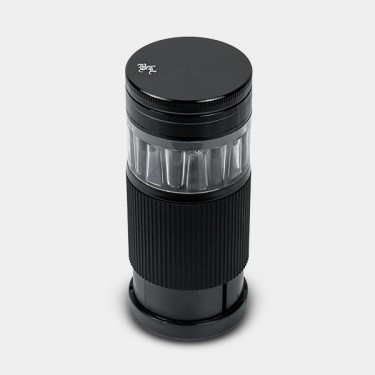 Grinder con riempitore di coni nero