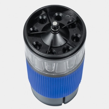 Grinder con riempitore di coni blu
