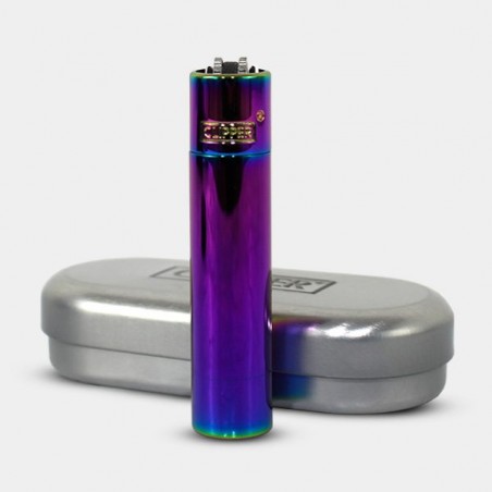 Accendino Clipper Icy Colors di Metallo - GB The Green Brand