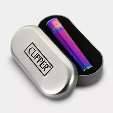 Accendino Clipper Icy Colors di Metallo - GB The Green Brand