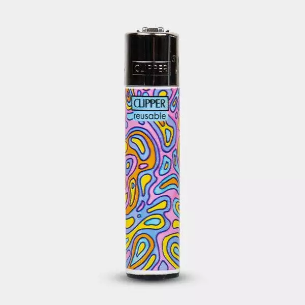 Accendino Clipper Psychedelic Art 1