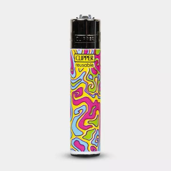 Accendino Clipper Psychedelic Art 1