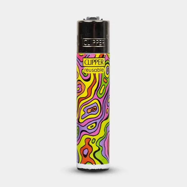 Accendino Clipper Psychedelic Art 1