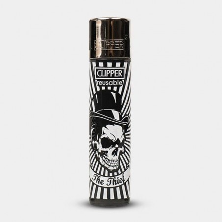 Accendino Clipper Collezione Party Skulls- GB The Green Brand
