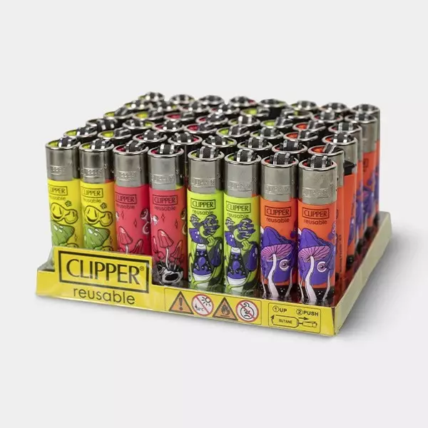 Accendino Clipper Melting Psycho Accendino Clipper Melting Psycho