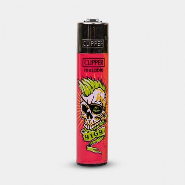 Accendino Clipper Bone Portraits- GB The Green Brand