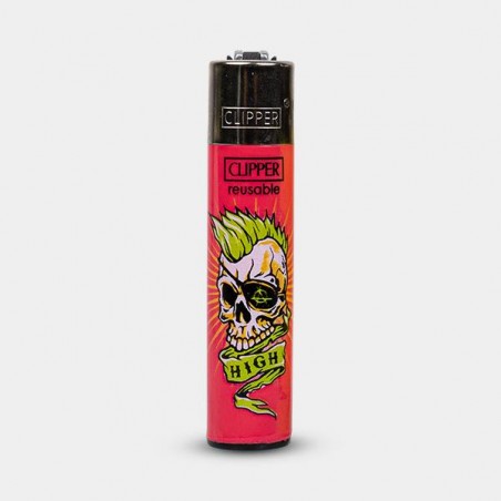 Accendino Clipper Bone Portraits- GB The Green Brand