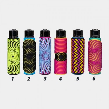 Visualizzazione Accendino Clipper con Fodera di Silicone Illusion Arts