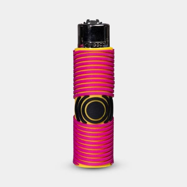 Accendino Clipper con Fodera di Silicone Illusion Arts