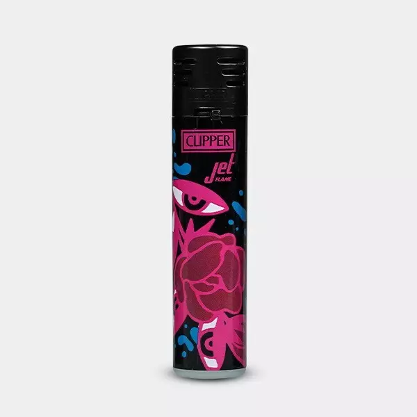 Clipper Psycho Flowers Jet Flame