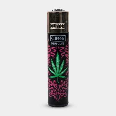 Accendino Clipper Renzo Leaves 3 -GB The Green Brand