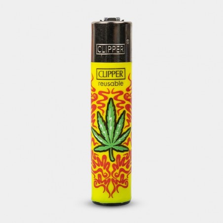 Accendino Clipper Renzo Leaves 3 -GB The Green Brand