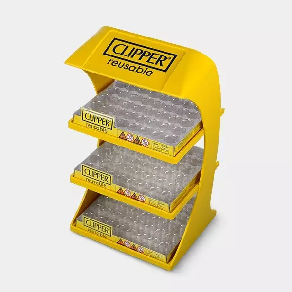 Espositore Clipper - 3 Piani Espositore Clipper - 3 Piani- GB The Green Brand