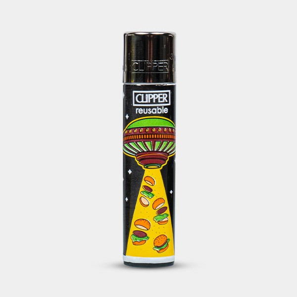 Accendino Clipper Hungry Ufo