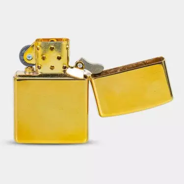 Zippo High Polished Brass - GB The Green Brand