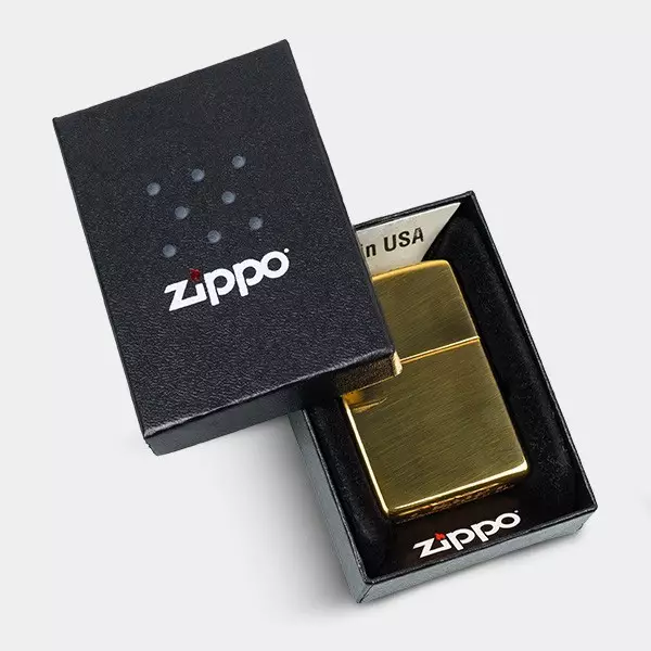 Zippo High Polished Brass Zippo High Polished Brass - GB The Green Brand