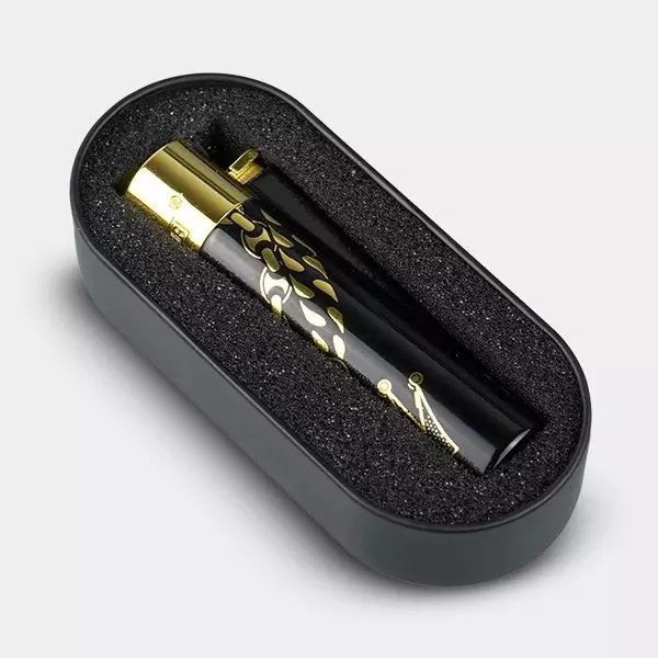 Accendino Resistente Clipper Bling Chains di Metallo- Grow Barato