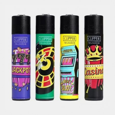 Accendini Clipper con disegni vari.
