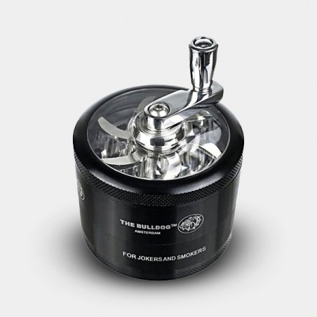 Grinder manovella 4 parti The Bulldog grande.