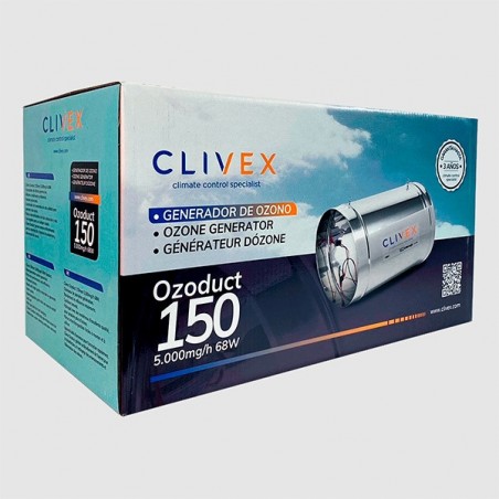 Ozonizzatore per condotto Ozoduct Clivex - GB The Green Brand