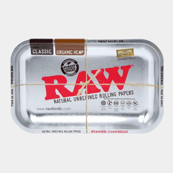 Vassoio in metallo resistente RAW Silver - GB The Green Brand