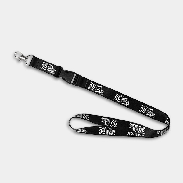 Visualizzazione Lanyard della linea accessori esclusivi - GB The Green Brand