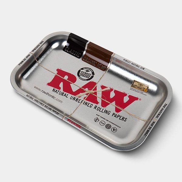 Visualizzazione Vassoio in metallo resistente RAW Silver - GB The Green Brand