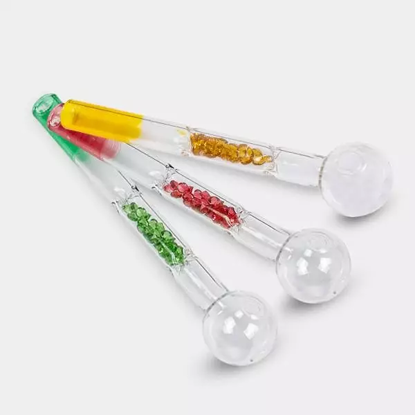 Visualizzazione Pipa in Vetro per Olio con Filtro - GB The Green Brand