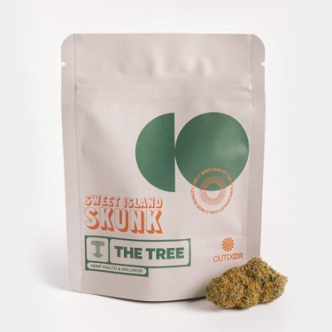 Visualizzazione Fiori di CBD Small Buds 'Sweet Island Skunk' The Tree - Growbarato