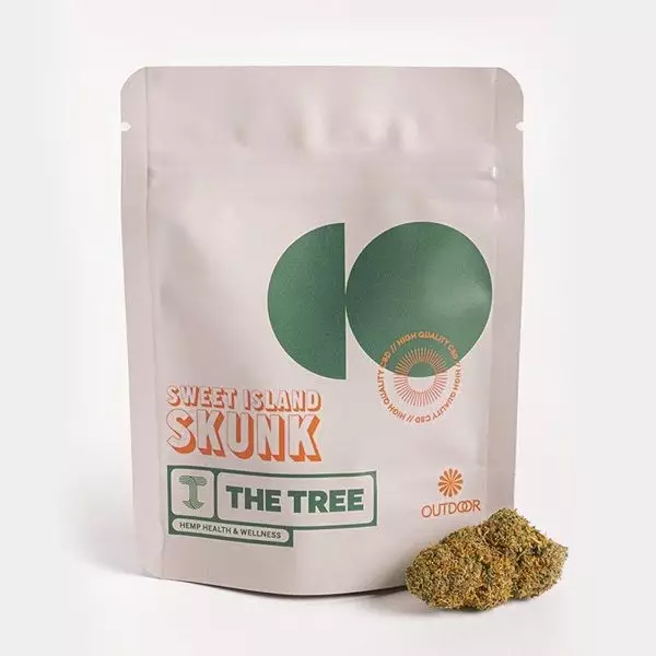 Visualizzazione Fiori di CBD Small Buds 'Sweet Island Skunk' The Tree - Growbarato