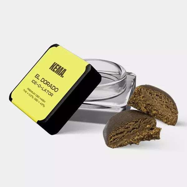 Visualizzazione Hash CBD Ice-o-lator "El Dorado" KEMA