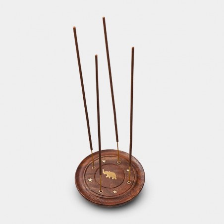 Piatto di legno per bastoncini di incenso – GB The Green Brand