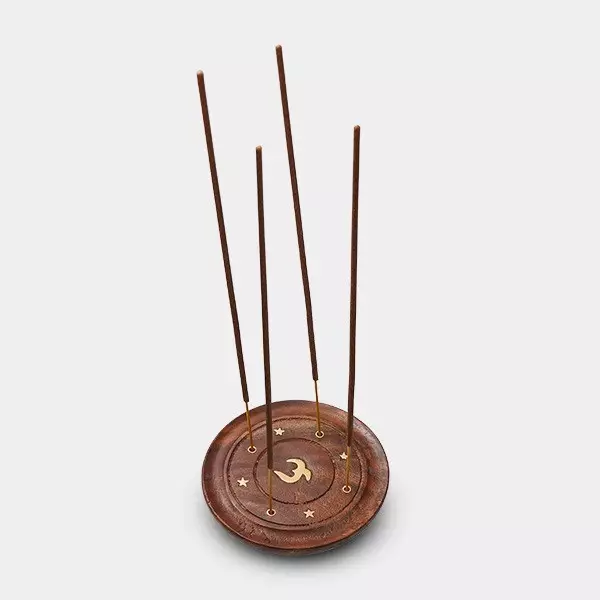 Piatto di legno per bastoncini di incenso – GB The Green Brand