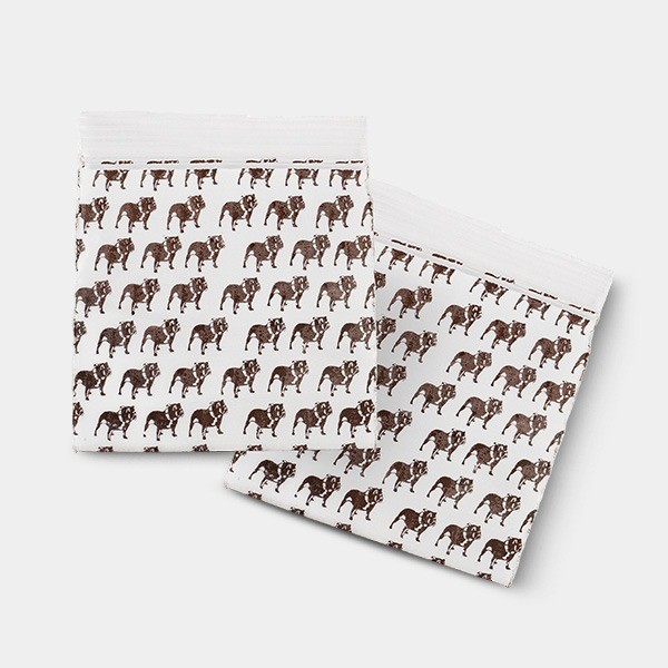 Visualizzazione Busta Zip 50x50mm Top Dog- GB The Green Brand