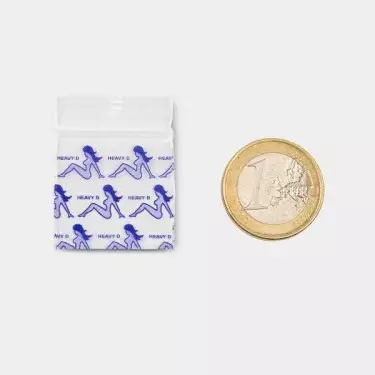 Busta Zip 25x25mm Heavy D - GB The Green Brand