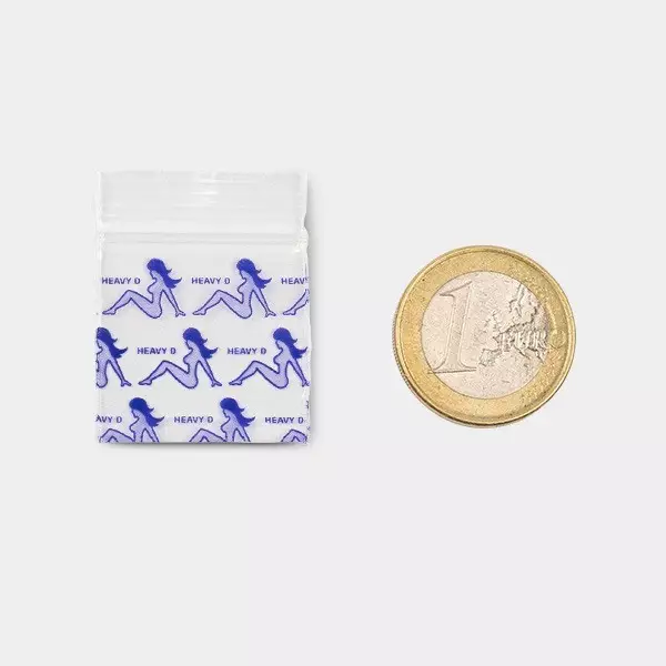 Busta Zip 25x25mm Heavy D - GB The Green Brand